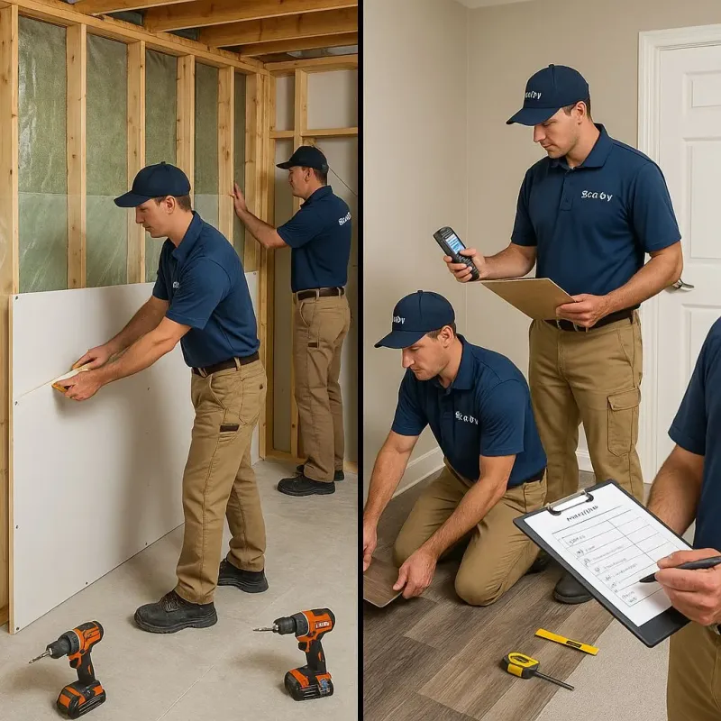Repairs and Reconstruction process in Silverdale, WA